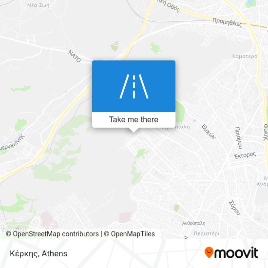 Κέρκης map
