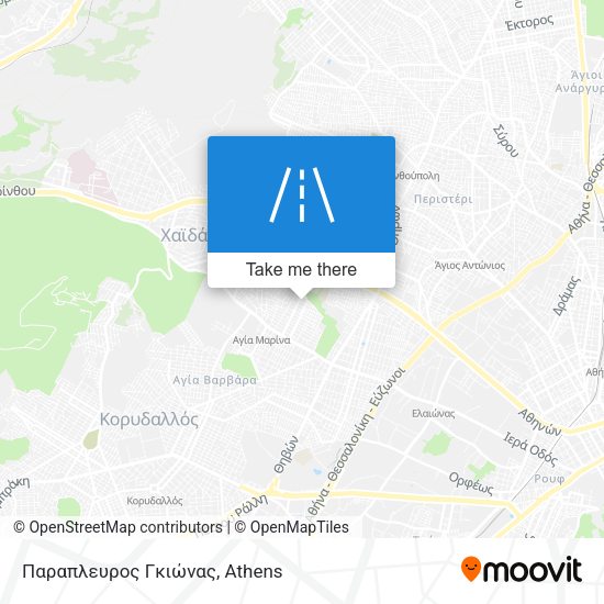Παραπλευρος Γκιώνας map