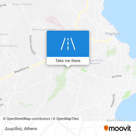 Δωρίδος map