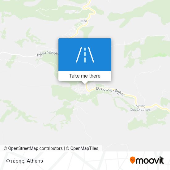 Φτέρης map