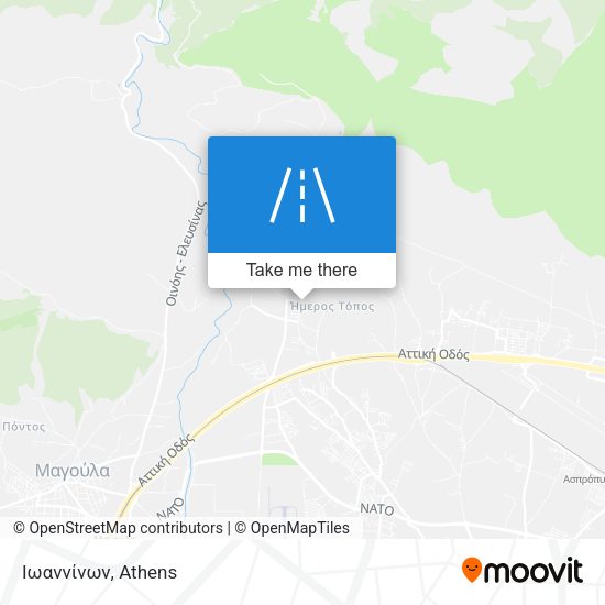 Ιωαννίνων map