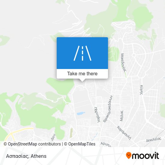 Ασπασίας map