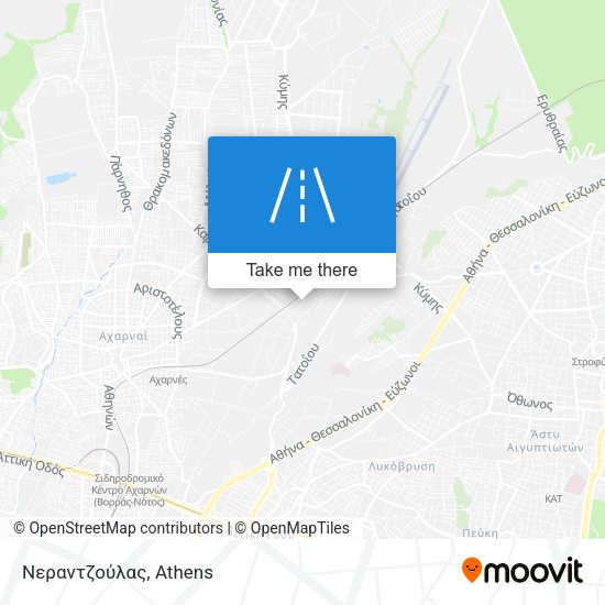Νεραντζούλας map
