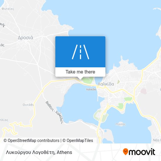 Λυκούργου Λογοθέτη map