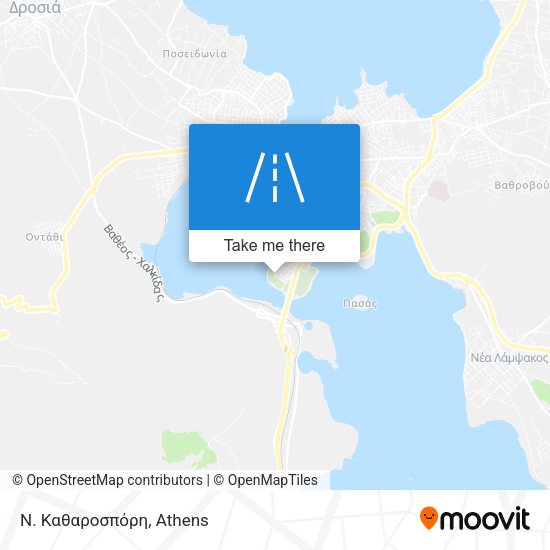 Ν. Καθαροσπόρη map