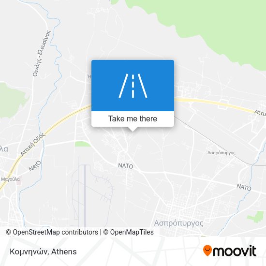 Κομνηνών map