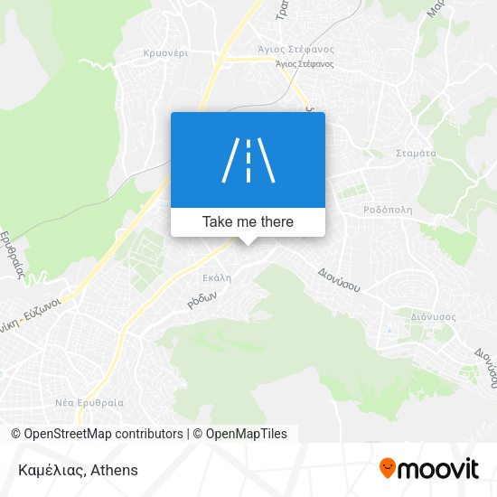 Καμέλιας map