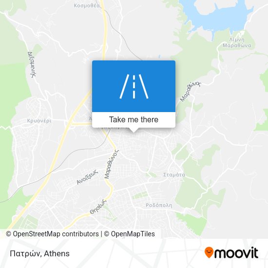 Πατρών map