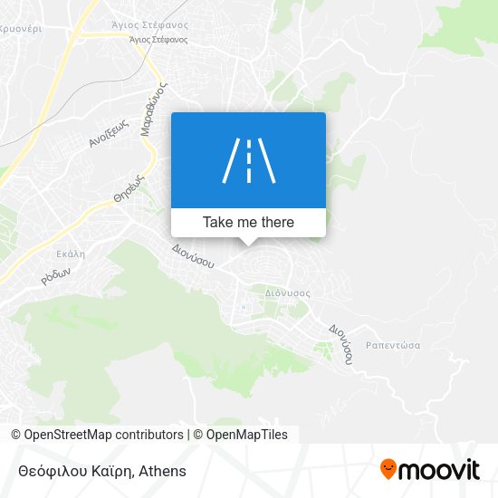 Θεόφιλου Καϊρη map