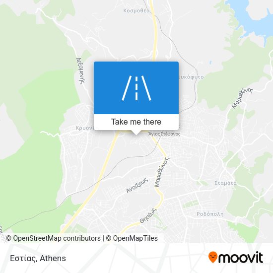 Εστίας map