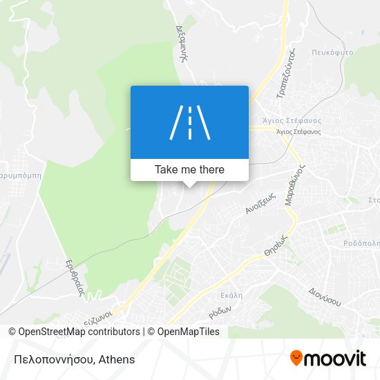 Πελοποννήσου map