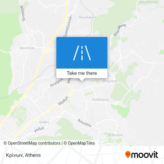 Κρίνων map