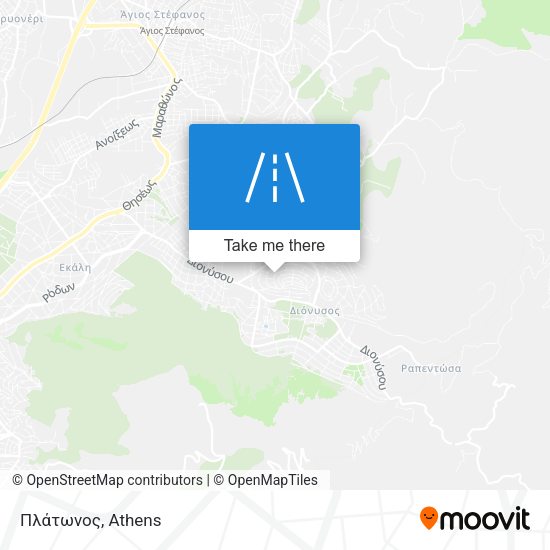 Πλάτωνος map
