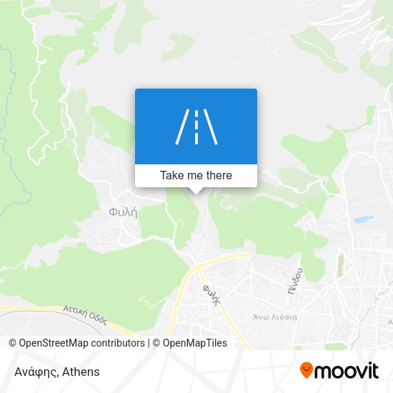 Ανάφης map