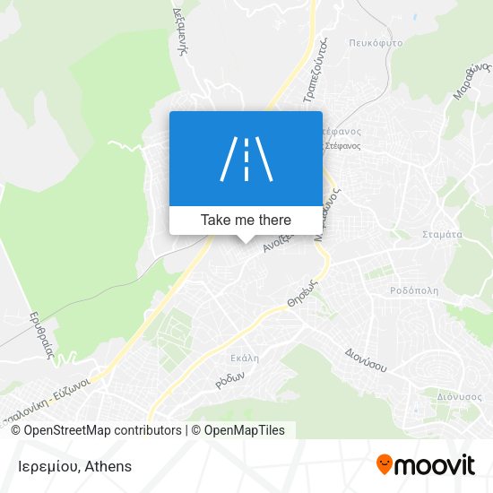 Ιερεμίου map