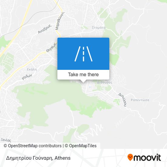 Δημητρίου Γούναρη map
