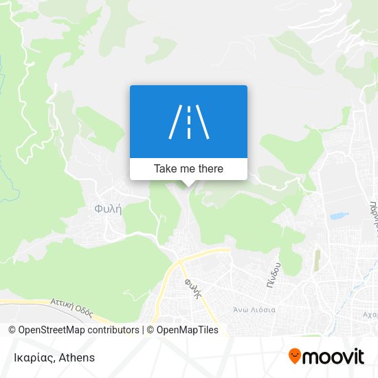 Ικαρίας map