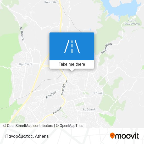 Πανοράματος map