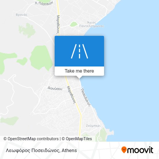 Λεωφόρος Ποσειδώνος map