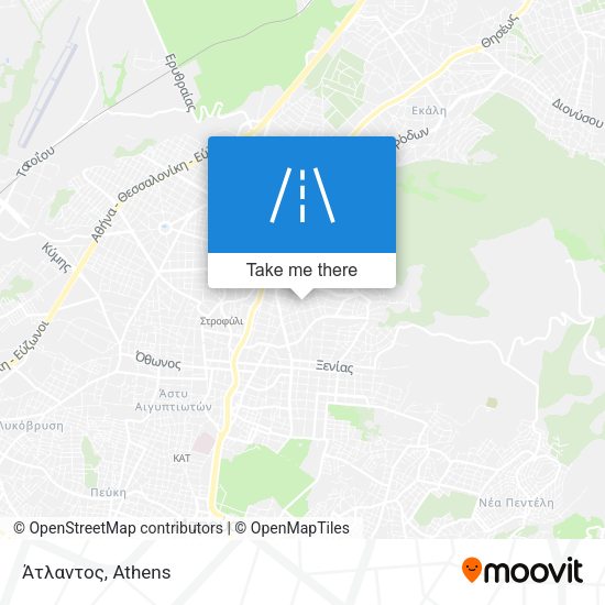 Άτλαντος map