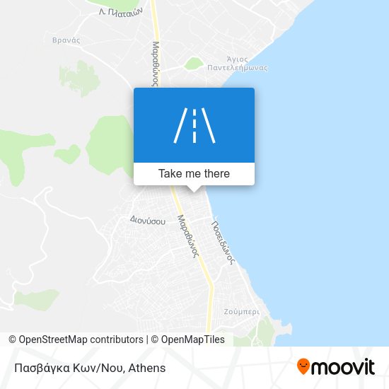 Πασβάγκα Κων/Νου map