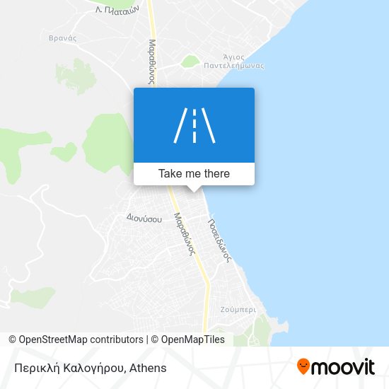 Περικλή Καλογήρου map
