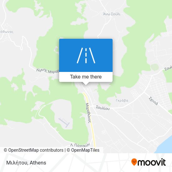 Μιλήτου map