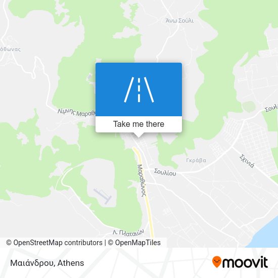 Μαιάνδρου map