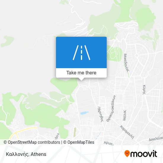 Καλλονής map