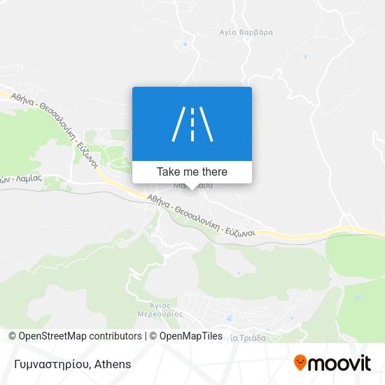 Γυμναστηρίου map