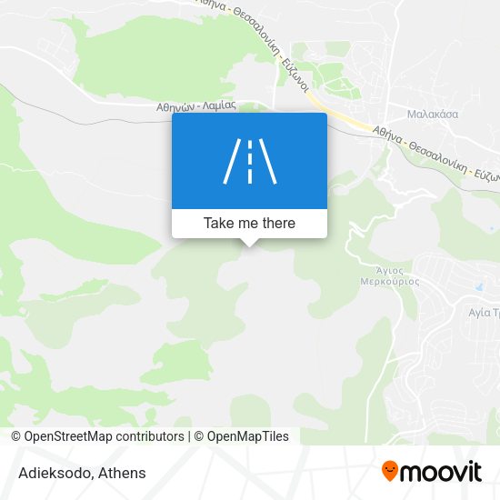 Adieksodo map