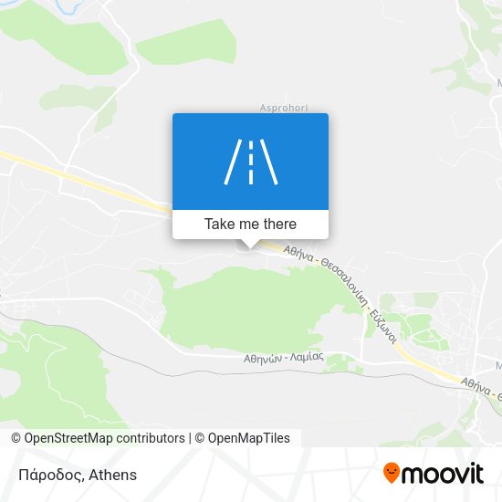 Πάροδος map