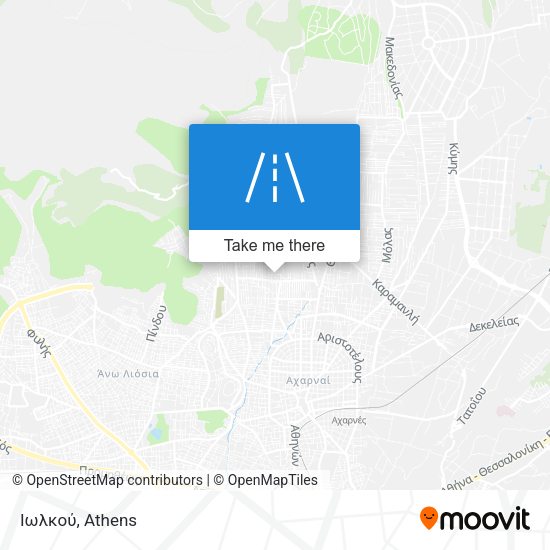 Ιωλκού map