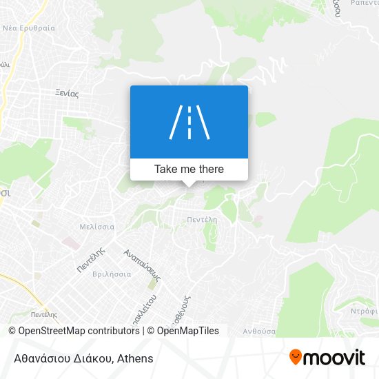 Αθανάσιου Διάκου map