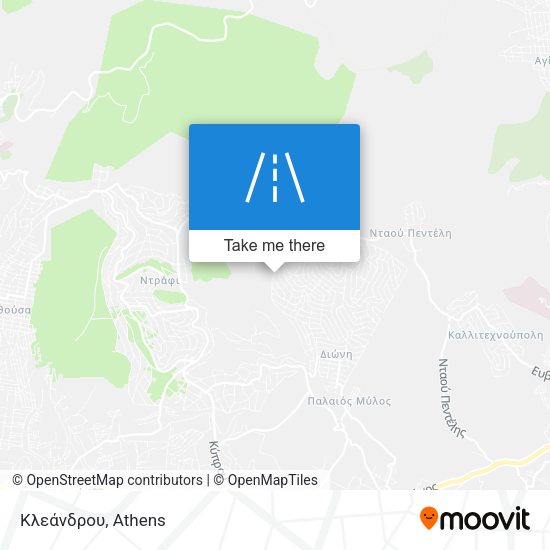 Κλεάνδρου map