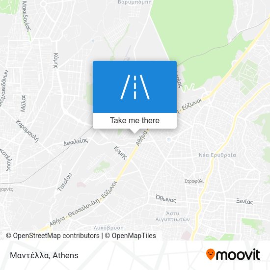 Μαντέλλα map