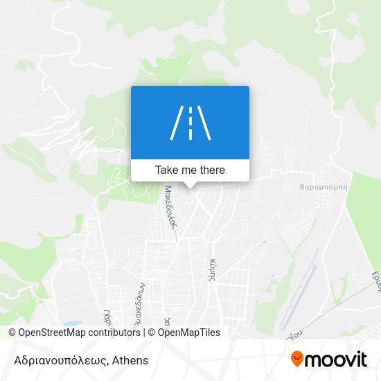 Αδριανουπόλεως map