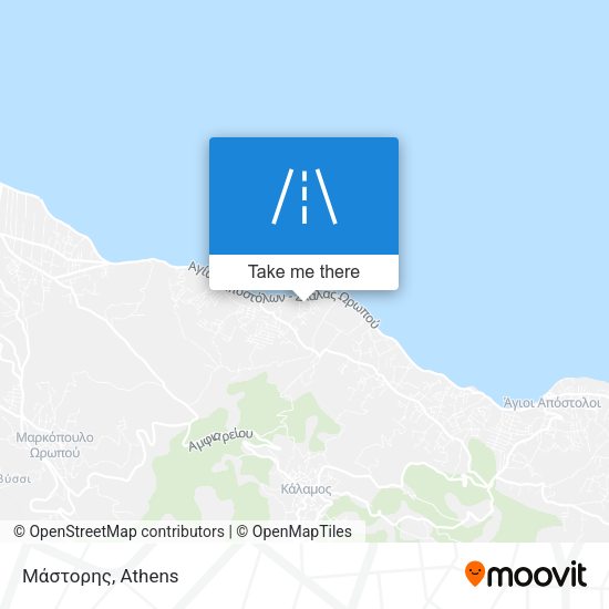 Μάστορης map