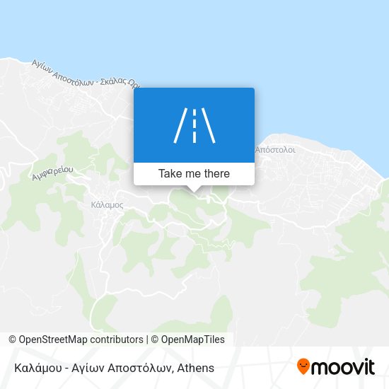Καλάμου - Αγίων Αποστόλων map
