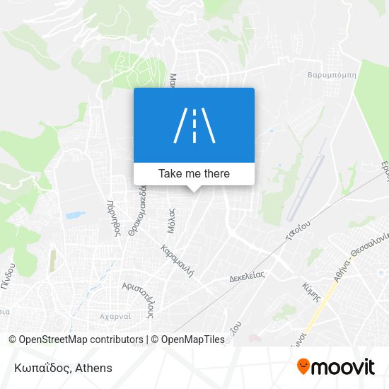 Κωπαΐδος map