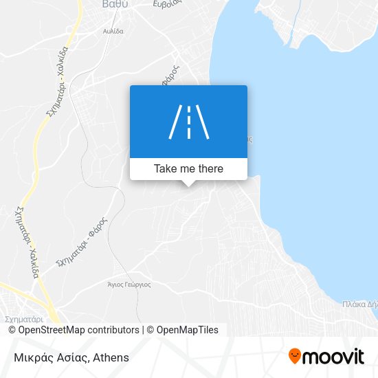 Μικράς Ασίας map