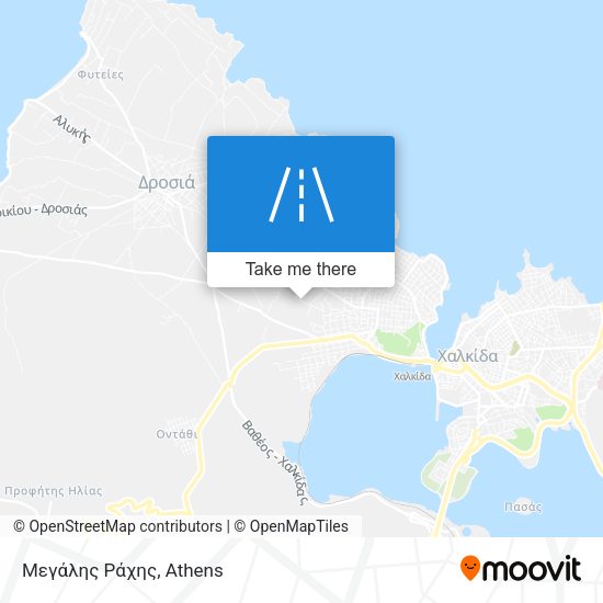 Μεγάλης Ράχης map