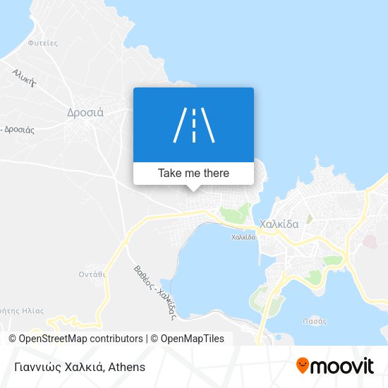 Γιαννιώς Χαλκιά map