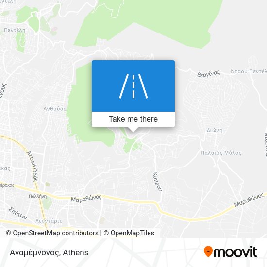 Αγαμέμνονος map