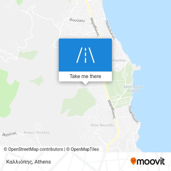Καλλιόπης map