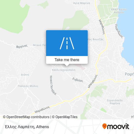 Έλλης Λαμπέτη map