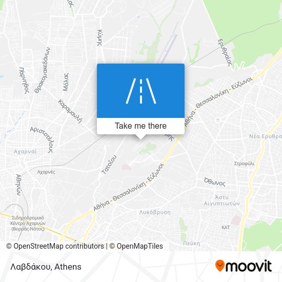 Λαβδάκου map