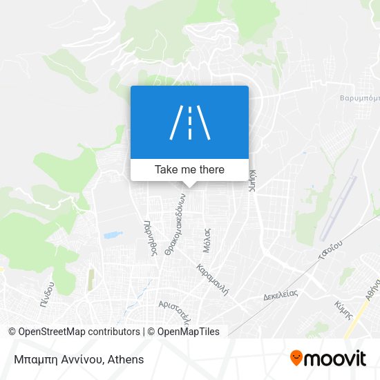 Μπαμπη Αννίνου map