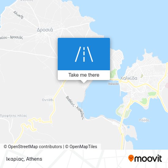 Ικαρίας map