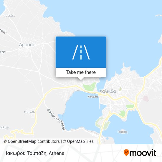 Ιακώβου Τομπάζη map